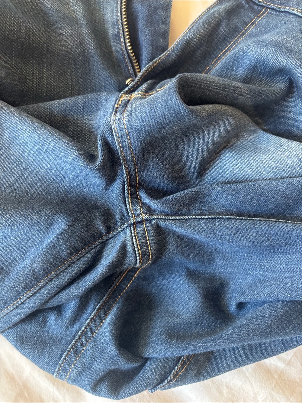 Paige Hoxton Crop Dark Wash Skinny Jeans, 28 - Picture 8 of 8